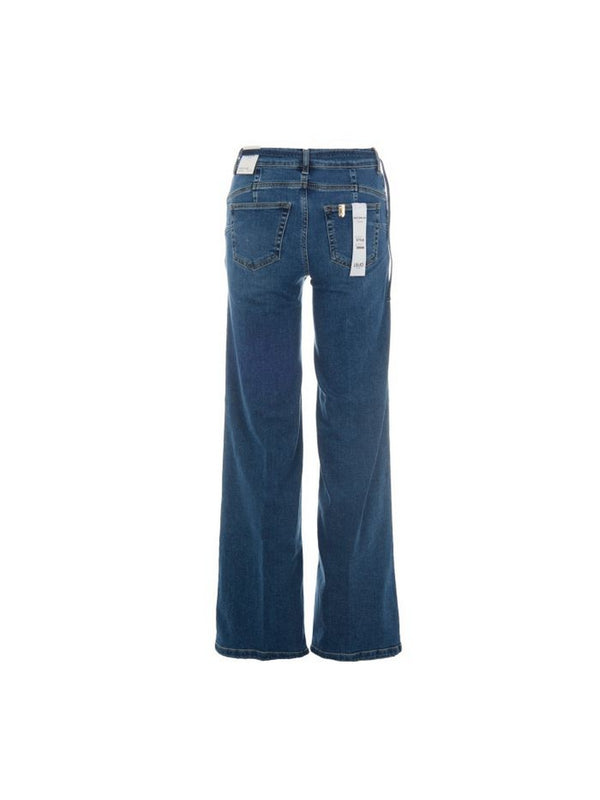 Jeans Donna Liu Jo - B.up Good Flare - Blu