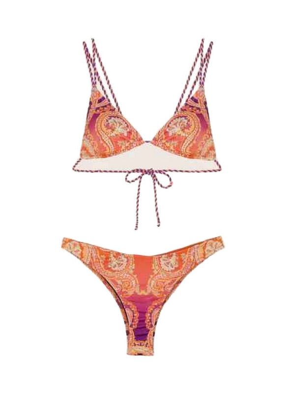 Coordinati Donna F**K - Bikini Triangolo - Arancione