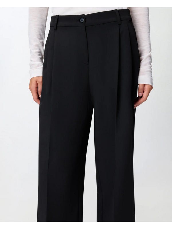 Pantaloni Donna Pinko - Pantaloni ampi a palazzo - Nero