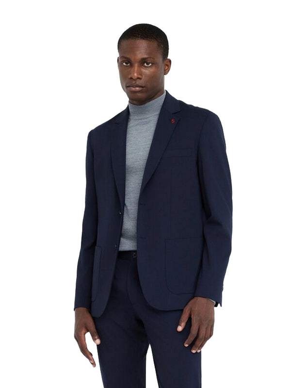 Giacche Uomo LIU JO UOMO - Blazer in jersey - Blu
