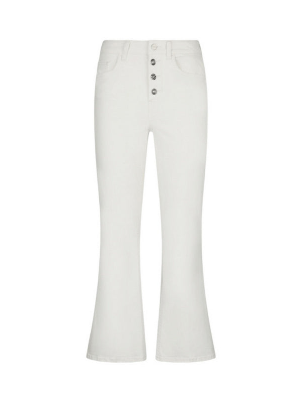 Pantaloni Donna Liu Jo - Pantaloni B.up Priness - Bianco