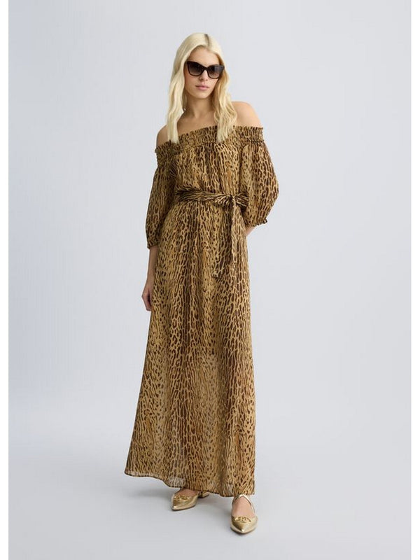 Vestiti da cocktail Donna Liu Jo - Abito animalier - Multicolore