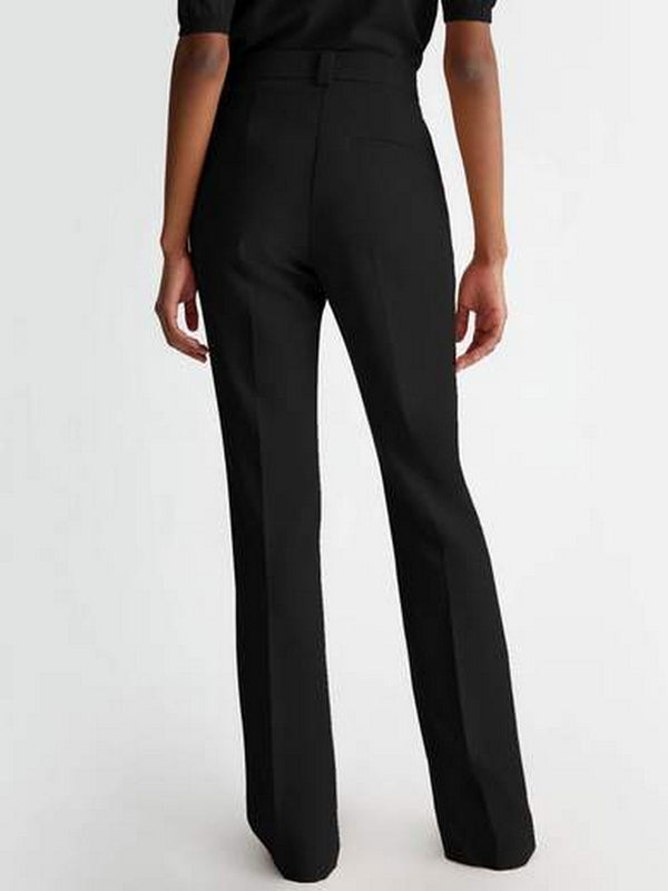 Pantaloni Donna Liu Jo - Pantaloni flare stretch - Nero