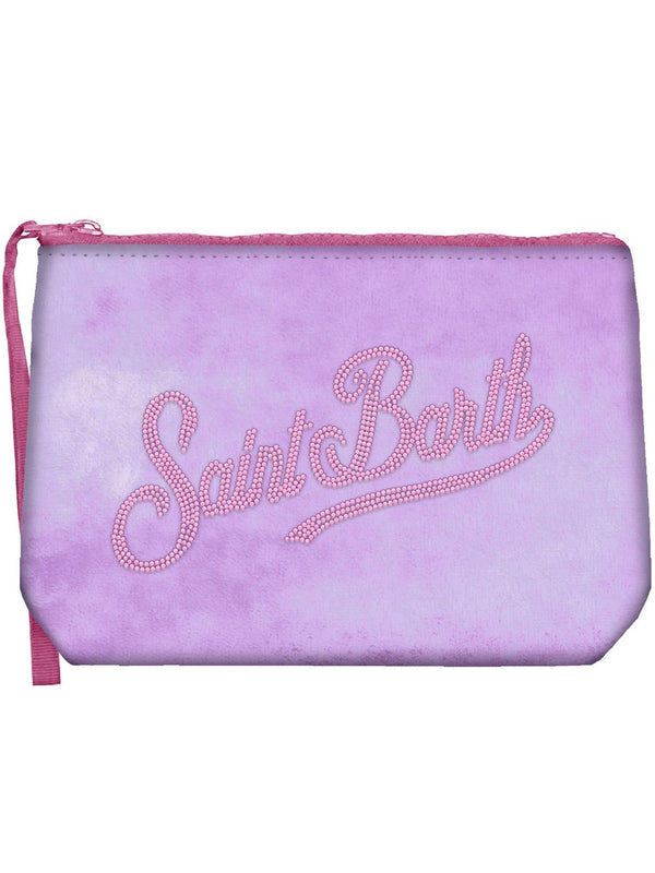 Pochette e Clutch Donna Mc2 Saint Barth - Pochette Aline In Velluto - Lilla