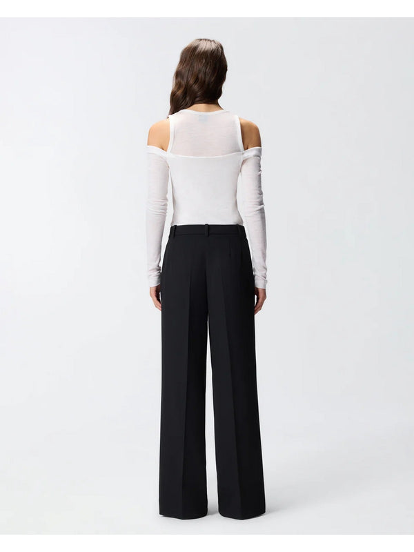 Pantaloni Donna Pinko - Pantaloni ampi a palazzo - Nero