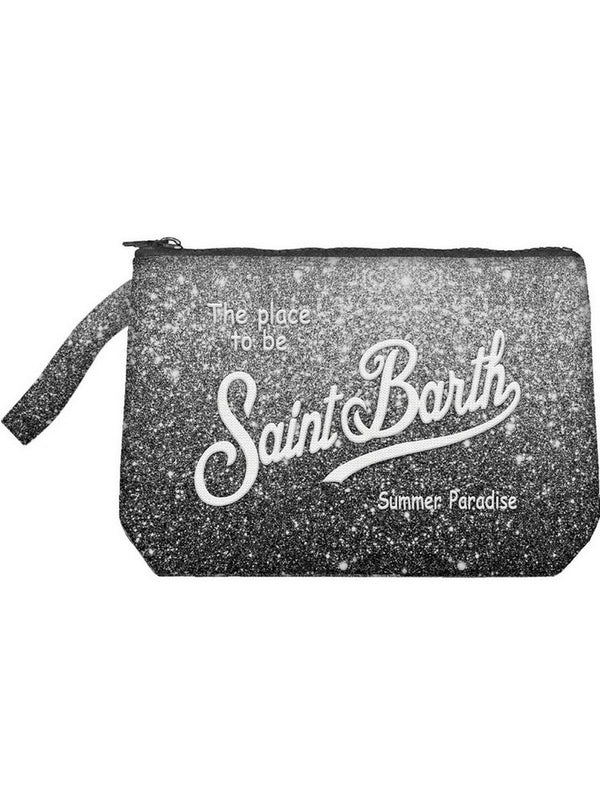 Pochette e Clutch Donna Mc2 Saint Barth - Pochette Aline Lurex L 00 Emb - Nero