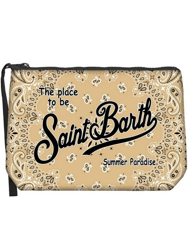 Pochette Uomo Mc2 Saint Barth - Pochette Aline Bandana Round 11 - Beige