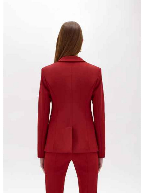 Giacche Donna Blugirl - Giacca Blazer In Crêpe Stretch - Rosso