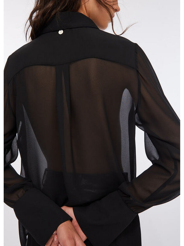 Camicie Donna Liu Jo - Camicia con perle - Nero