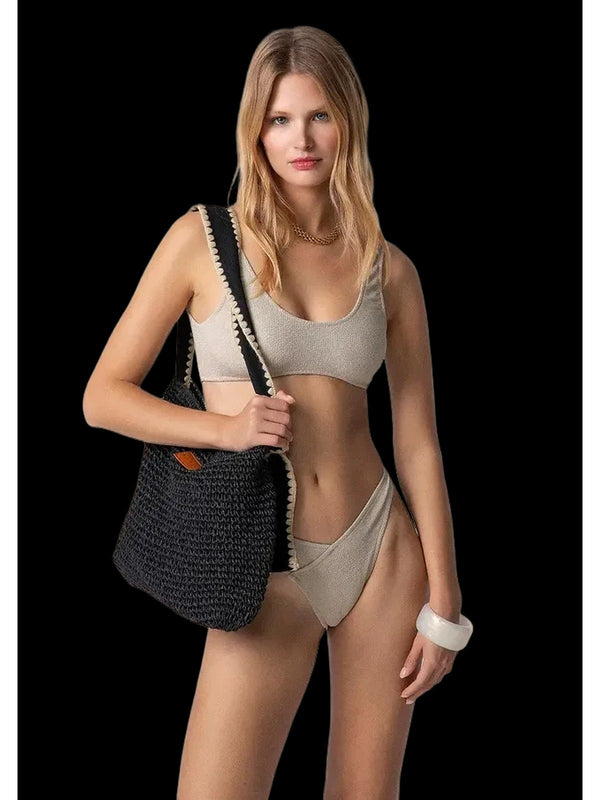 Borse a tracolla Donna Me Fui - Beachbag - Nero
