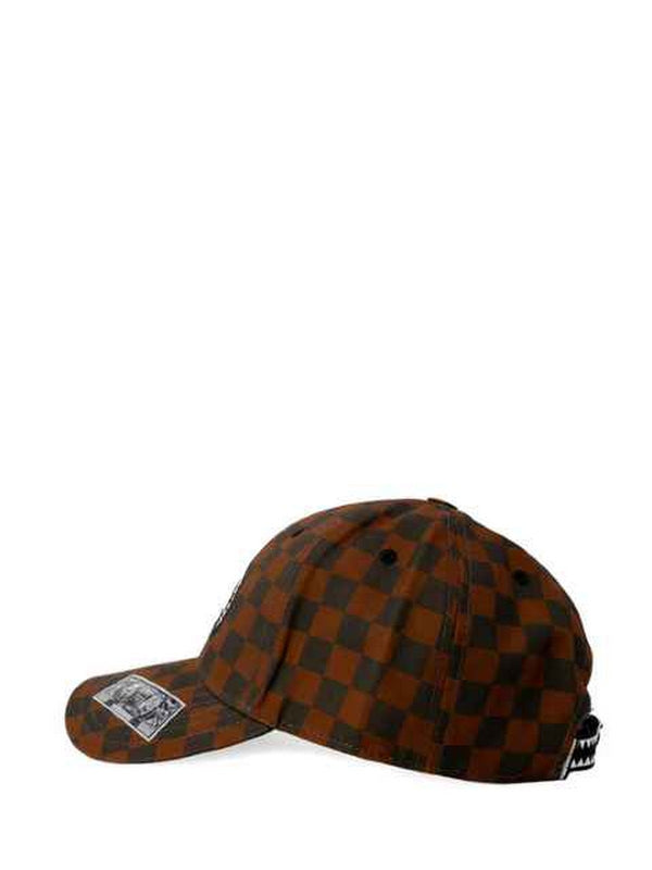 Cappellini da baseball Uomo Sprayground - Smooth Check Cap Brown - Marrone