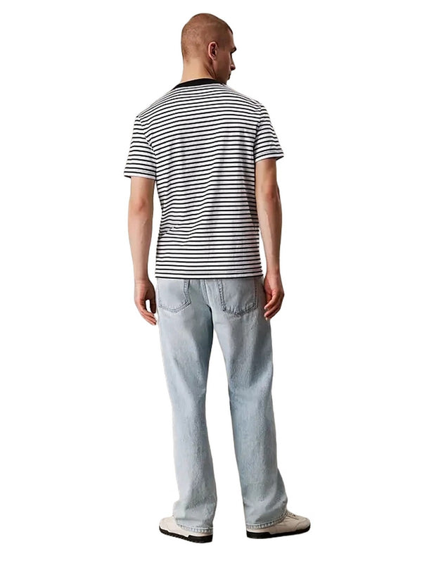 T-shirt Uomo Calvin Klein - T-shirt con monogramma - Nero