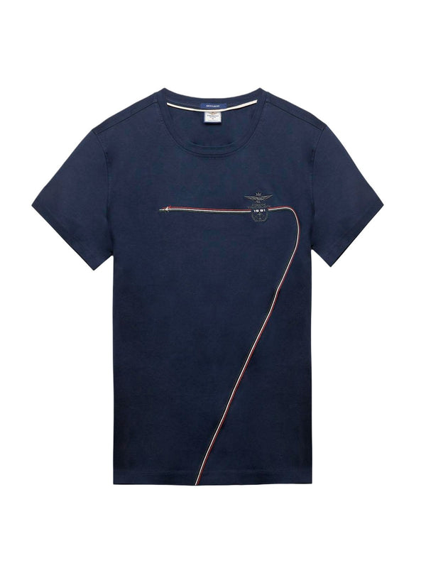 T-shirt Uomo Aeronautica Militare - T-Shirt M.c - Blu