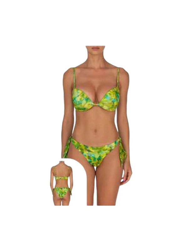 Coordinati Donna F**K - Bikini Push-Up - Verde