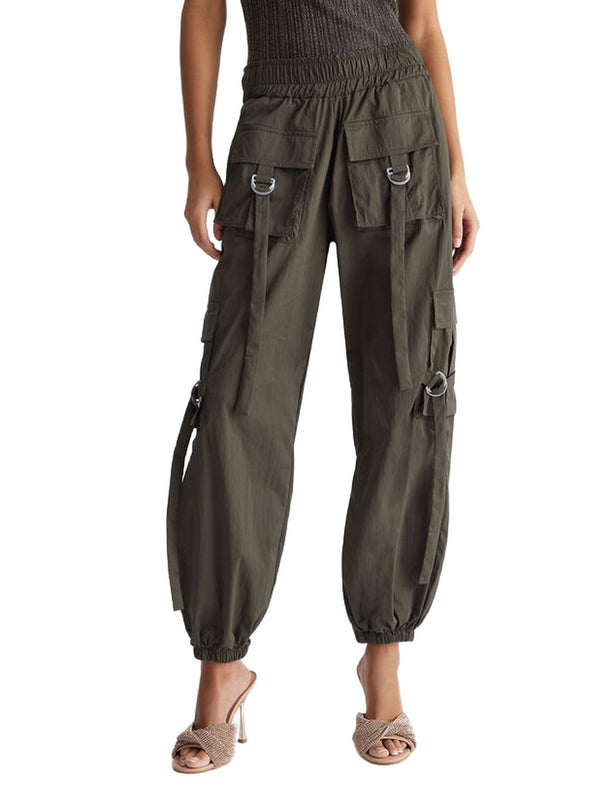 Pantaloni Donna Liu Jo - Pantalone Jogging - Verde