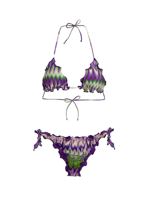 Coordinati Donna Me Fui - Bikini Donna Me fui Triangolo con Slip regolabile - Multicolore