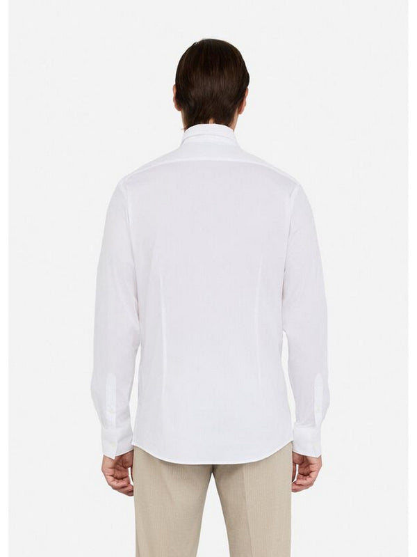 Camicie casual Uomo LIU JO UOMO - Camicia slim fit - Bianco
