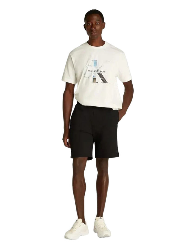 Bermuda Uomo Calvin Klein - Bermuda Summer Terry - Nero