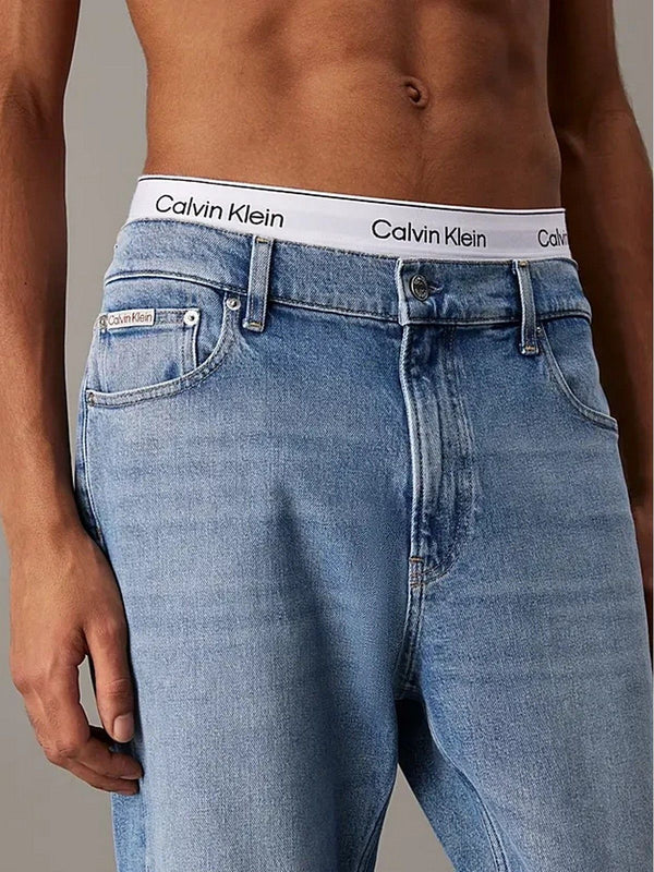 Jeans Uomo Calvin Klein - Dad jeans - Denim