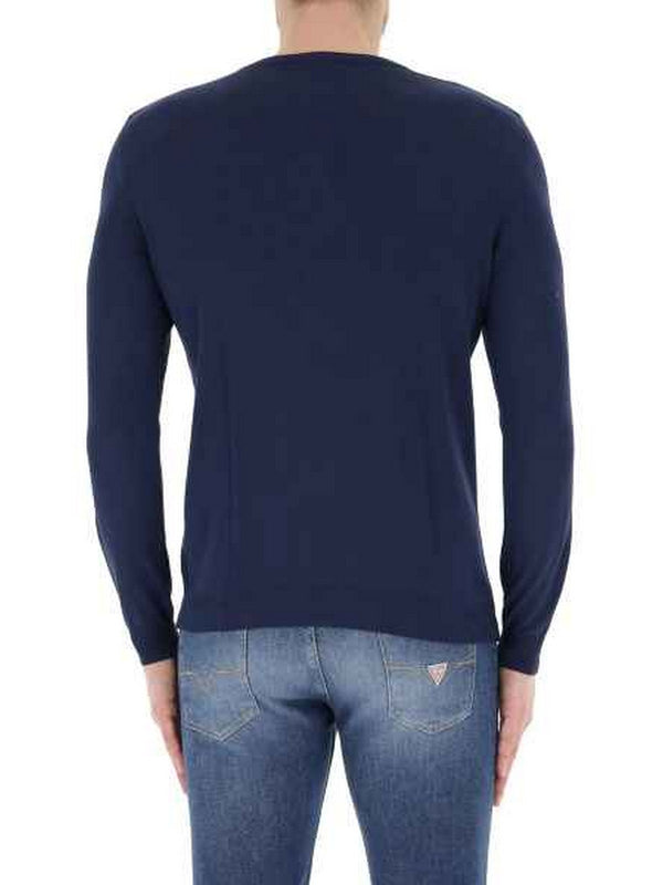 Maglie Uomo QB24 - Maglia In Cotone - Blu