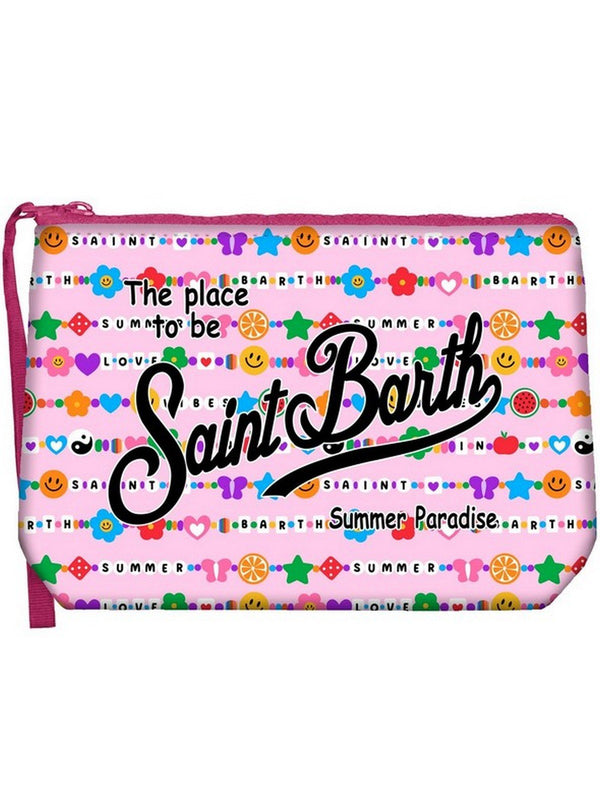 Pochette e Clutch Donna Mc2 Saint Barth - Pochette Aline Con Stampa Charms 21 - Rosa
