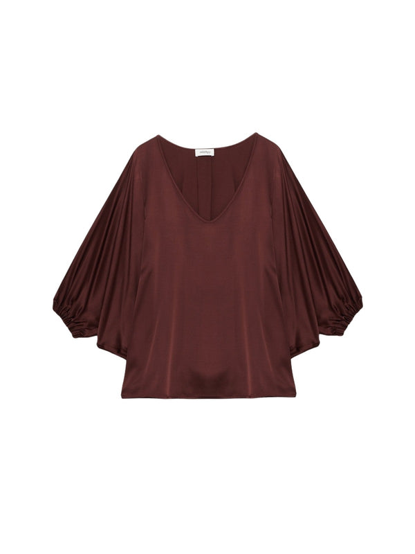 Bluse e camicie Donna ottod'Ame - Blusa - Marrone