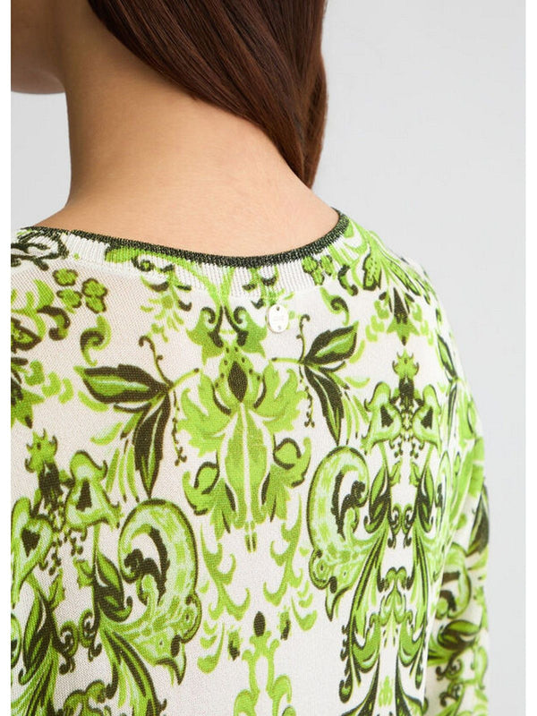 T-shirt Donna Liu Jo - T-shirt in maglia stampata - Verde