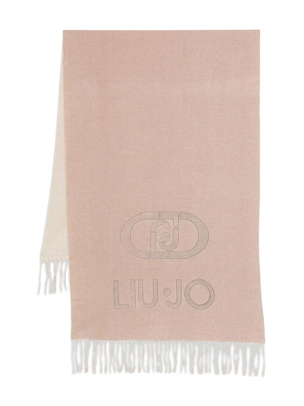 Stole Donna Liu Jo - Stola Oval Monogram - Beige