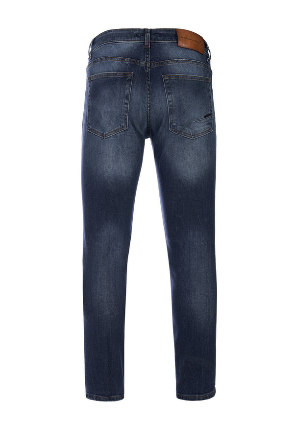 Jeans Uomo Michael Coal - Jeans DAVID Capri Slim W635 - Blu