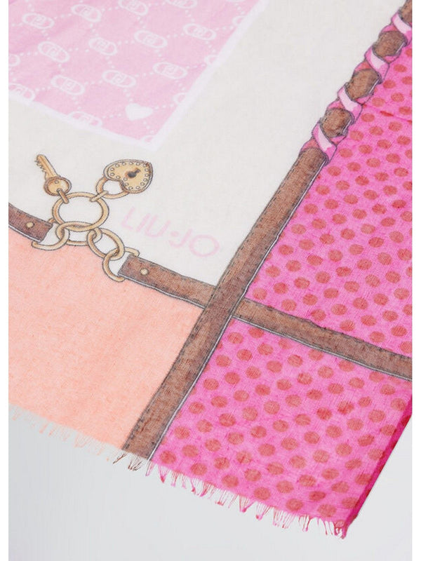 Stole Donna Liu Jo - Stola Liu Jo Better - Rosa