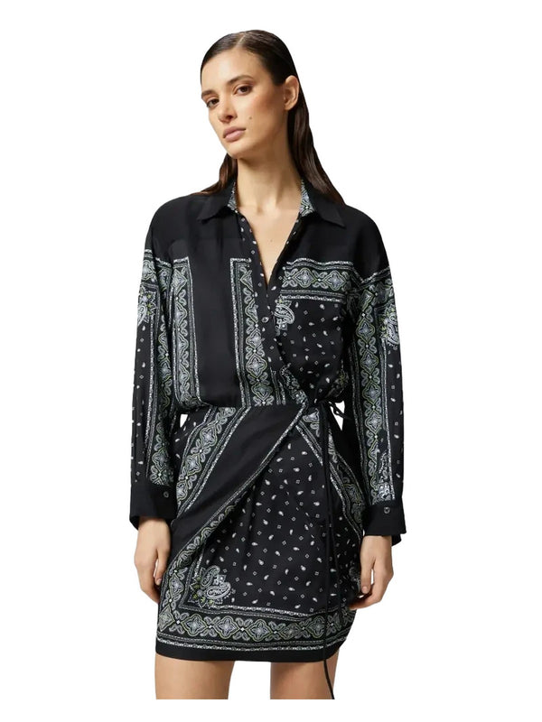 Vestiti casual Donna Pinko - Mesopotamia Abito - Nero