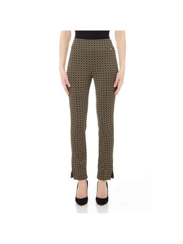 Pantaloni Donna Liu Jo - Pantalone Punto Milano - Nero