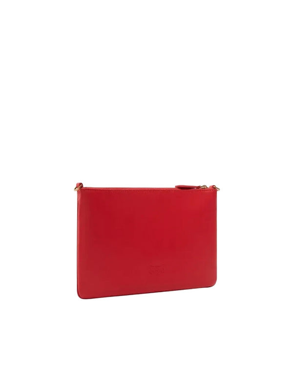 Borse a tracolla Donna Pinko - Classic Flat Love Bag Simply - Rosso