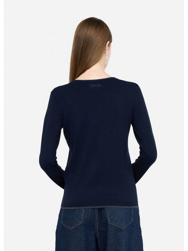 Maglie Donna Liu Jo - Pullover con dettagli in lurex® - Nero