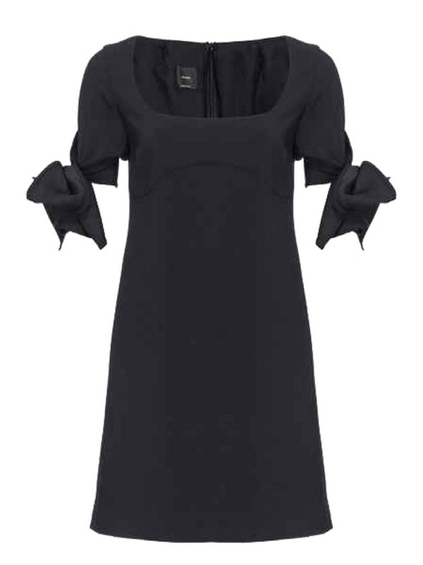 Vestiti casual Donna Pinko - Verdicchio Abito Crepe Stretch - Nero